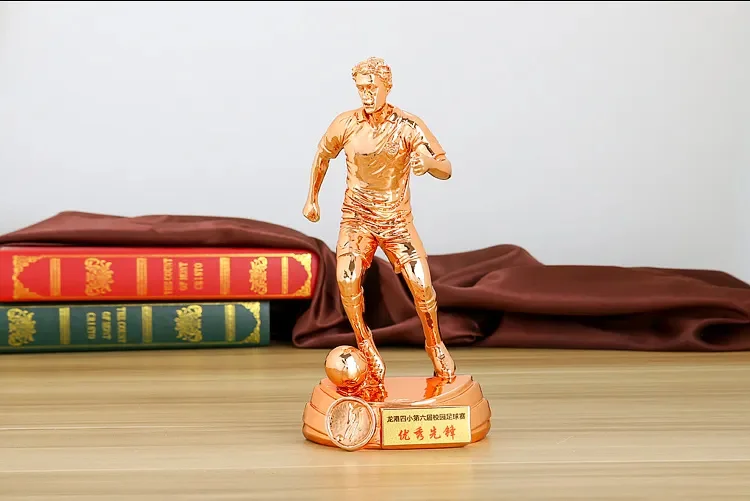 World Soccer Gold cup Trophy Silver Trophy Original Design High Quality Metal Trophy