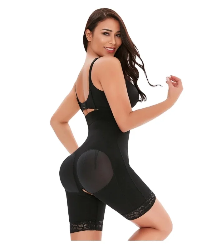 Women backless bodysuit clear strap male to female bodysuit