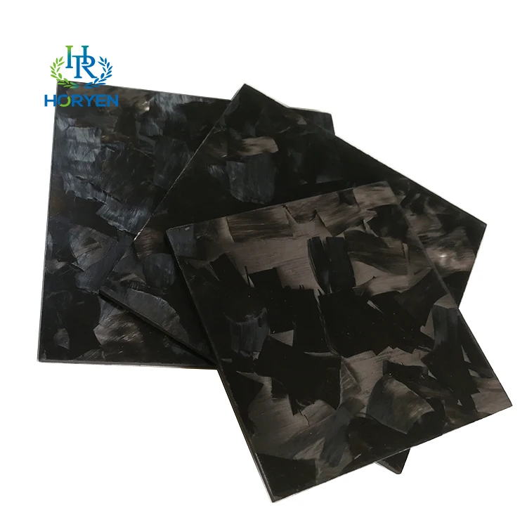 High Strength Forged Composite Carbon Fiber Products CFRP Sheet Forged Carbon Fiber Plate