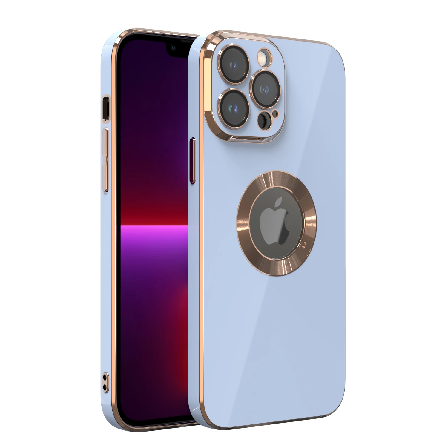 New Luxury soft TPU Phone case with lens camera Shockproof Back Cover For iPhone 14 Pro Max
