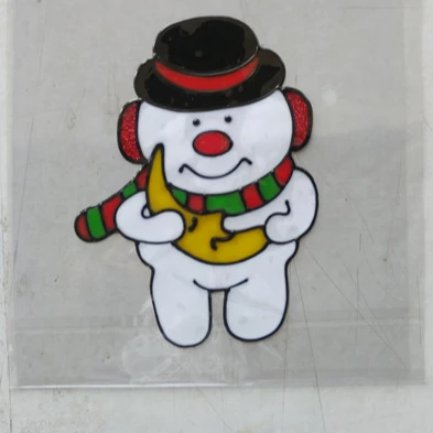 Изготовление на заказ рождественское Стекло окно стеклянная пленка аниме наклейки окно