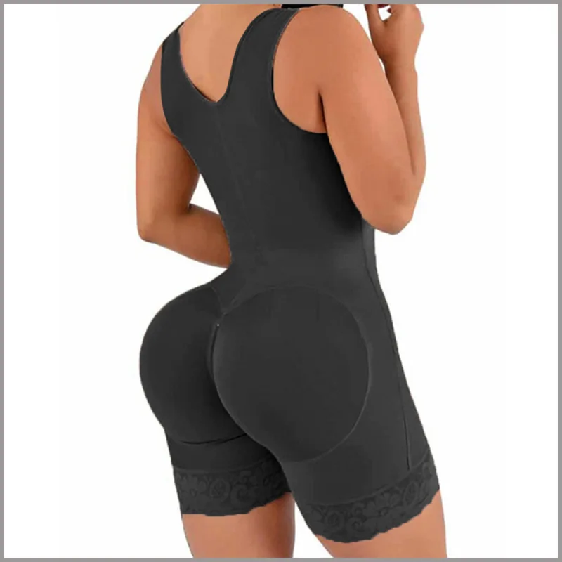 Women Seamless Body Shaping Jumpsuit Large Size Waist Cinching Hip Lifting Chest Support Slim Beauty Corset