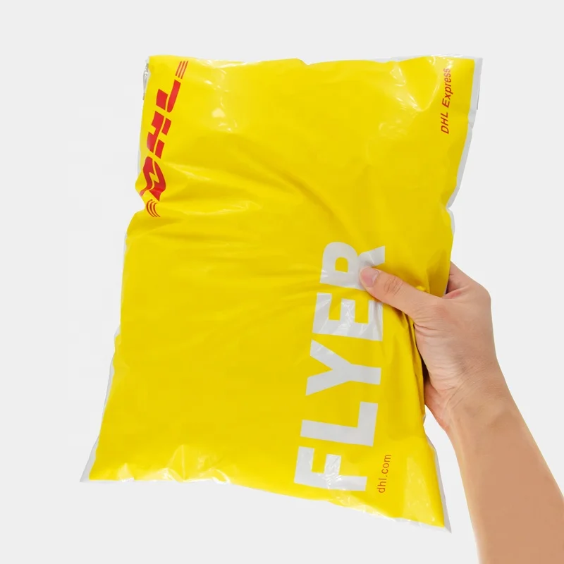 Custom Personalized LDPE Plastic Poly Mailers Bag DHL Shipping Clothing Mail Bags Waybill Pouch Custom Printing Mailing Package