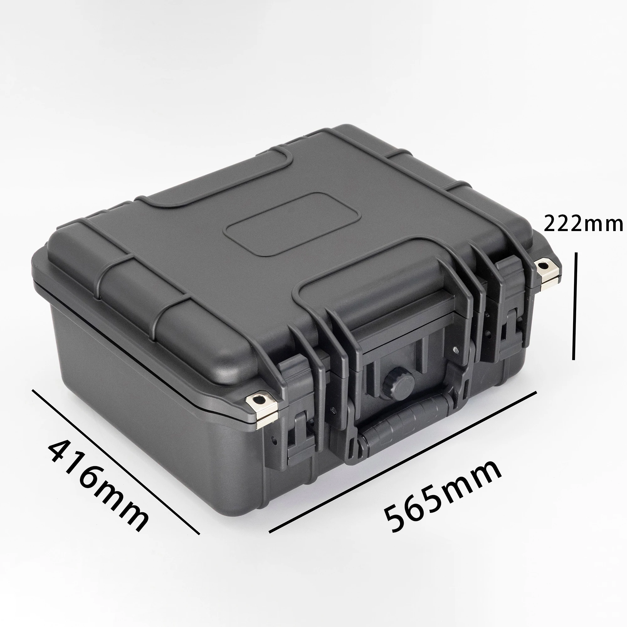 Factory price IP67 Waterproof dustproof shockproof Rugged hard plastic case waterproof with foam and handle