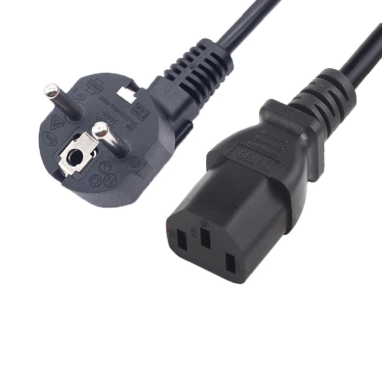  Хэн-хорошо евро вилка питания VDE сертификатом 16A 250v 3-контактный Шнур-удлинитель ЕС