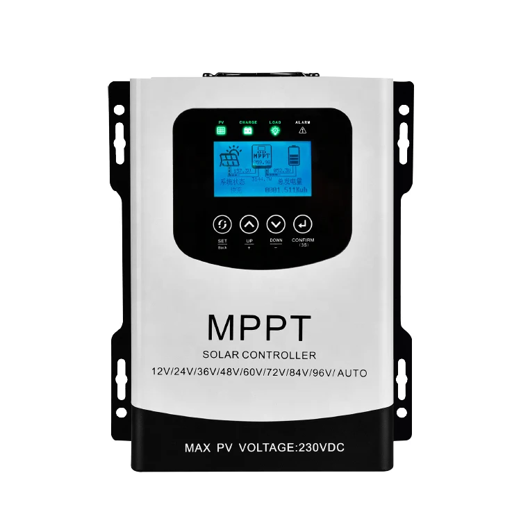 Солнечный контроллер 12V 24V 36V 48V 60V 72V 96V 30A ~ 120A MPPT полностью автоматический универсальный фотоэлектрический