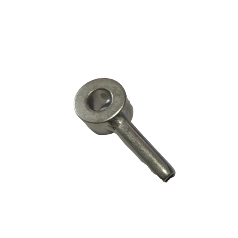 4mm 316 Stainless Steel Green Wire Rope Trellis Guide Eye End