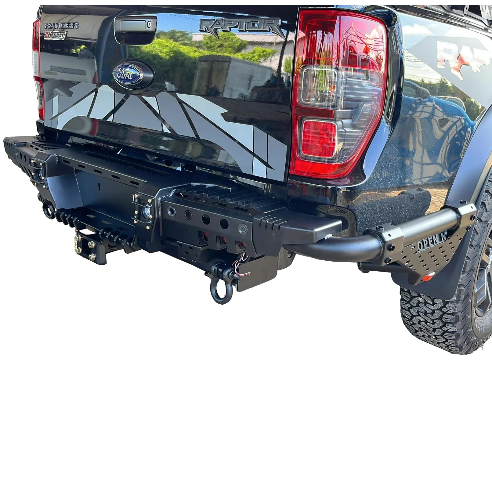 pickup Hilux Rear Bumper Body Kits for Toyota  Hilux Ford Ranger Nissan Navara Dmax and Triton OEM PARTS Steel Material