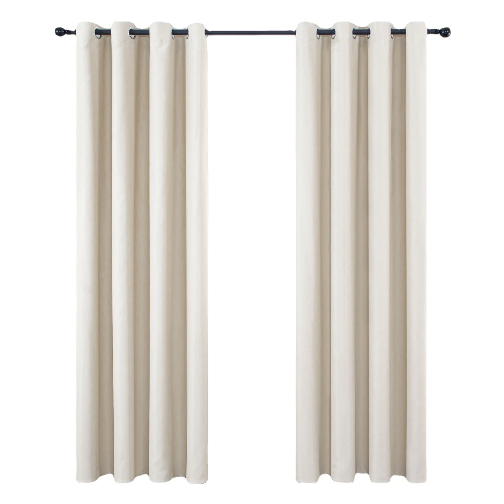 Curtain Design Ready to Ship Digital Print Floral Design Blackout Curtains for Windows