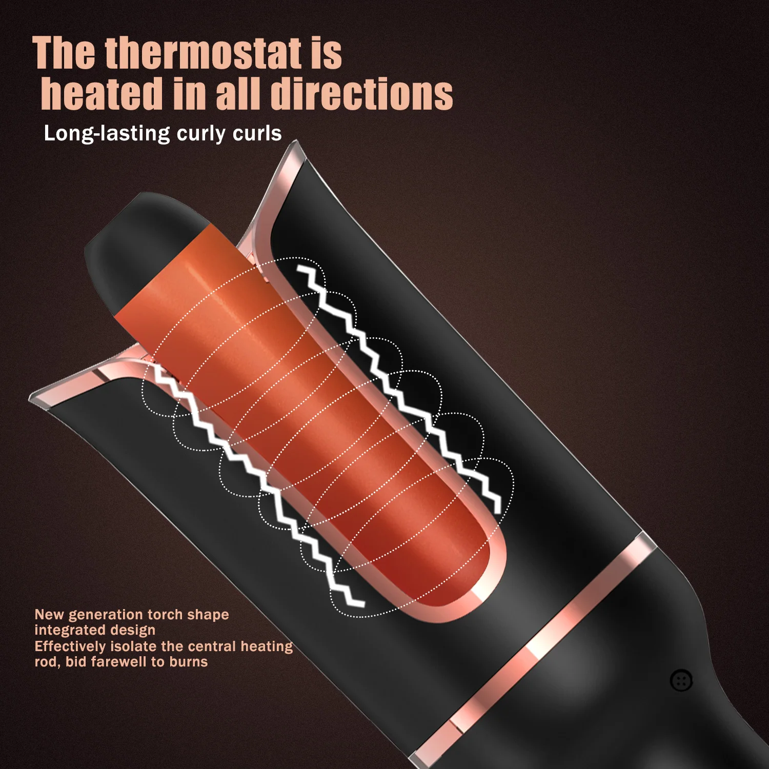 Automatic Hair Curler Ceramic Rotating Curling Iron Professional Hair Rollers Styler Electric Crimper Curling Wand Styling Tools