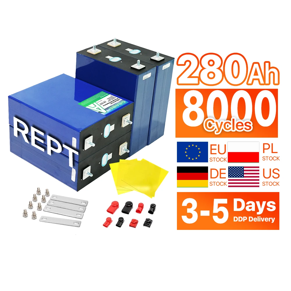 Призматические элементы Lifepo 4 3 2 В 50Ah 100Ah 105Ah 150Ah 200Ah 230AH 300Ah Lf280K 302AH 304Ah 320Ah 280Ah Lifepo4