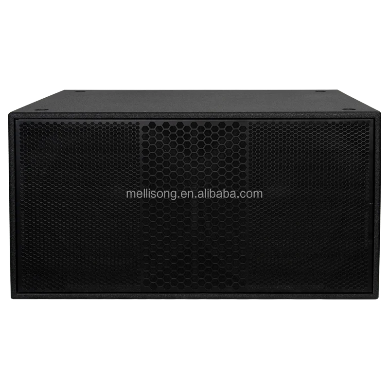 New Arrival pro audio sound equipment high power double 18 inch wood active subwoofer speaker Class D amplifier outdoor use