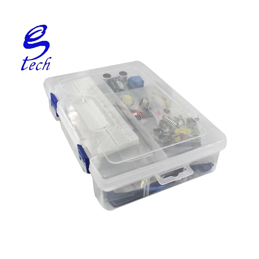 Starter Kit  MEGA328P Breadboard and holder Step Motor electrical learning kit