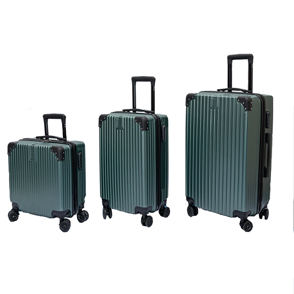 In Stocks Factory Wholesale Custom 14 20 Inch ABS Hard Shell Trolley Suitcase Luxury Fashion Luggage Bag Sets Women Travel Box
