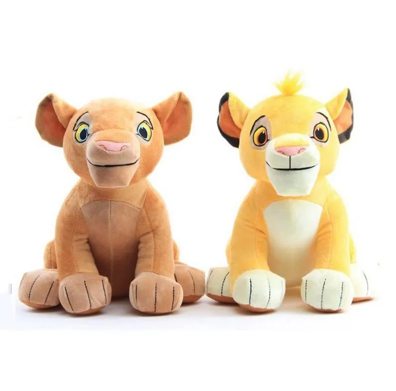 JM New style Animal King Simba plush toy simulation doll throw pillow wholesale