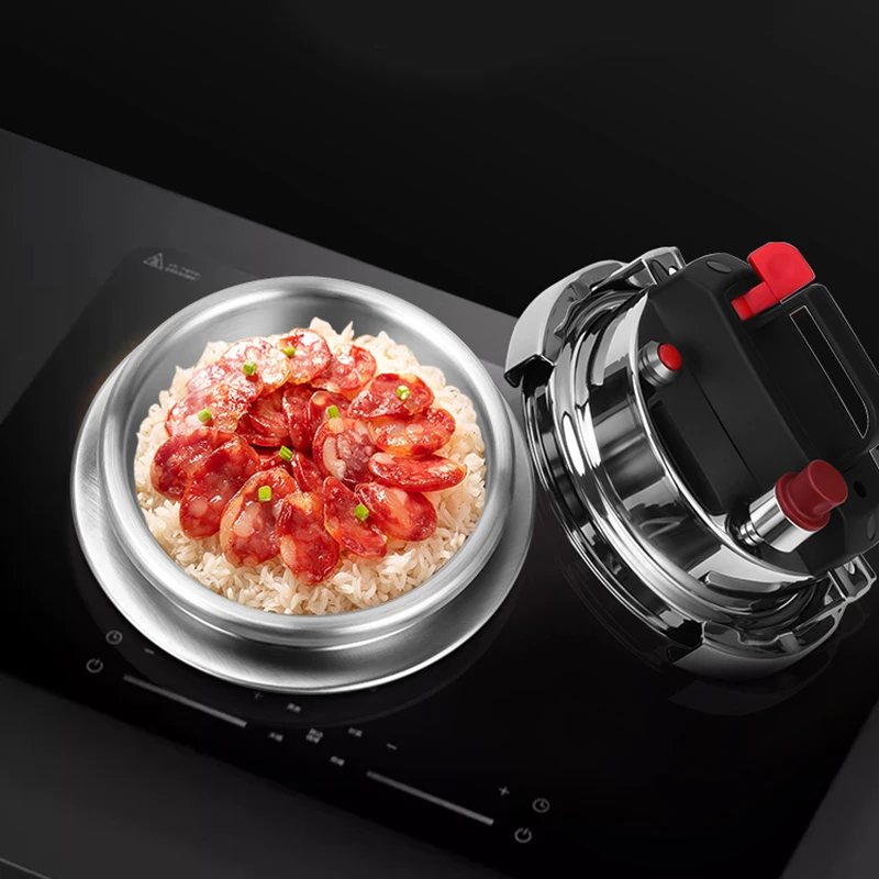 New Korean Commercial Mini Stainless Steel Pressure Cooker Electromagnetic High-Pressure Fragrant Rice Pressure Cooker