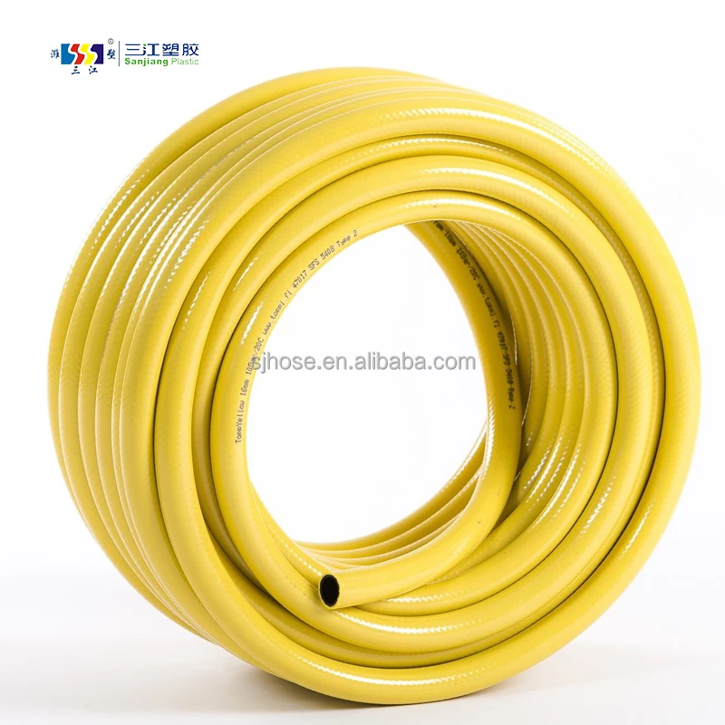 Leak Proof UV  Resistance Durable PVC Garden Hose Car Washing Garden Irrigation PVC Fiber Braided Hose