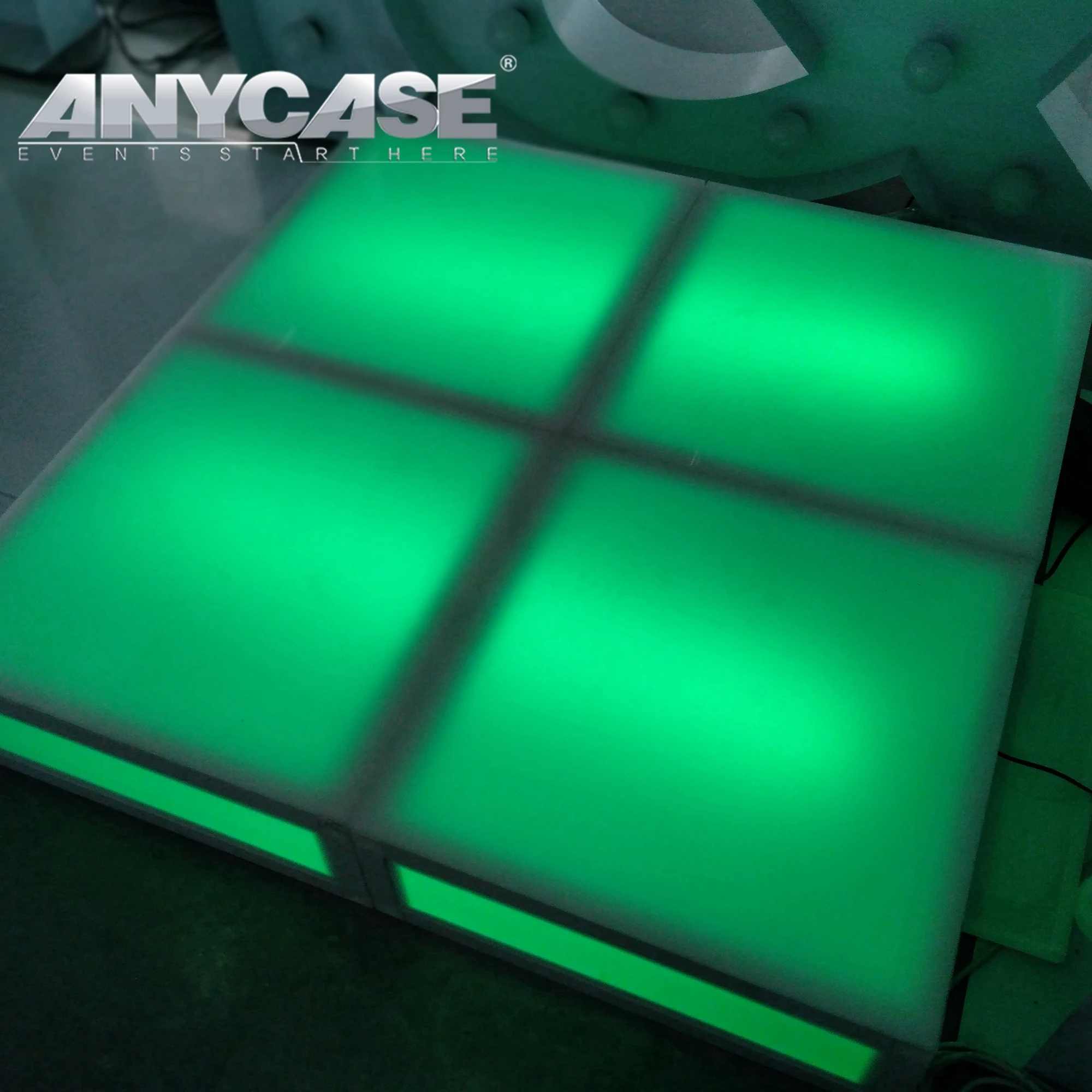 2025 Best Selling  Movable used led dance floor for sale interactive led dance floor Acrylic ProX LED Stage for Event