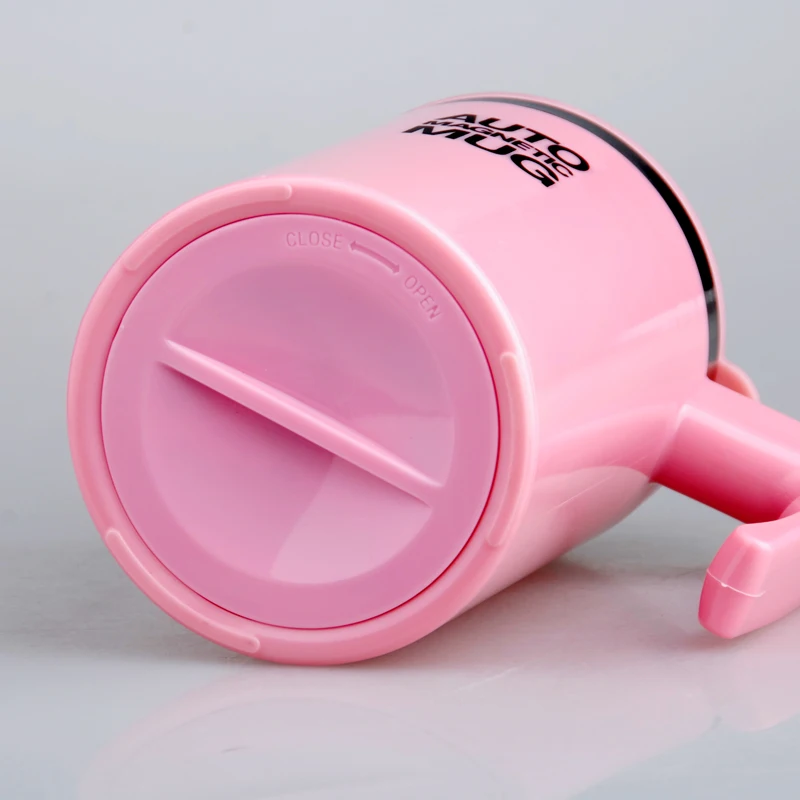 Wholesale Stainless Steel Electric Coffee Mixer Lazy Auto Magnet Self-Stirring Mug Smart Office Use Drinkware