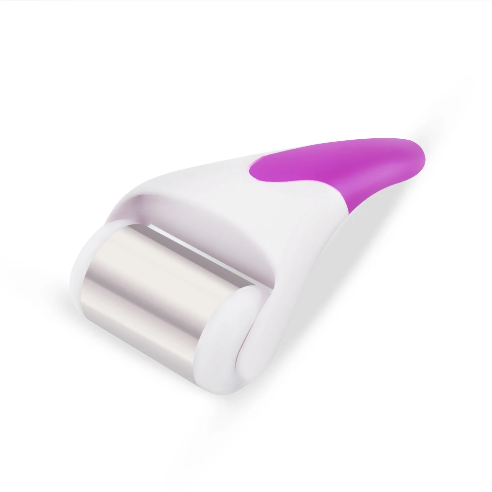 Portable Face And Body Massage Skin Cooling Ice Roller With Cooling Gel For Red Face Calm Sunburn Recover Medical Grade Test