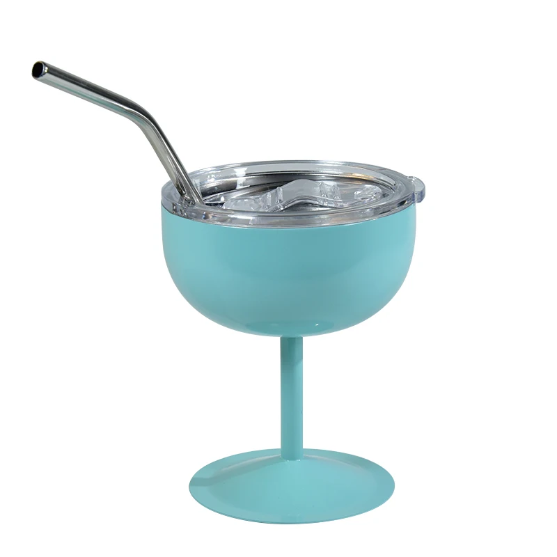 RTS China warehouse 4oz Colored Stainless Steel Margarita Cup Cocktail Glasses shot wine tumbler