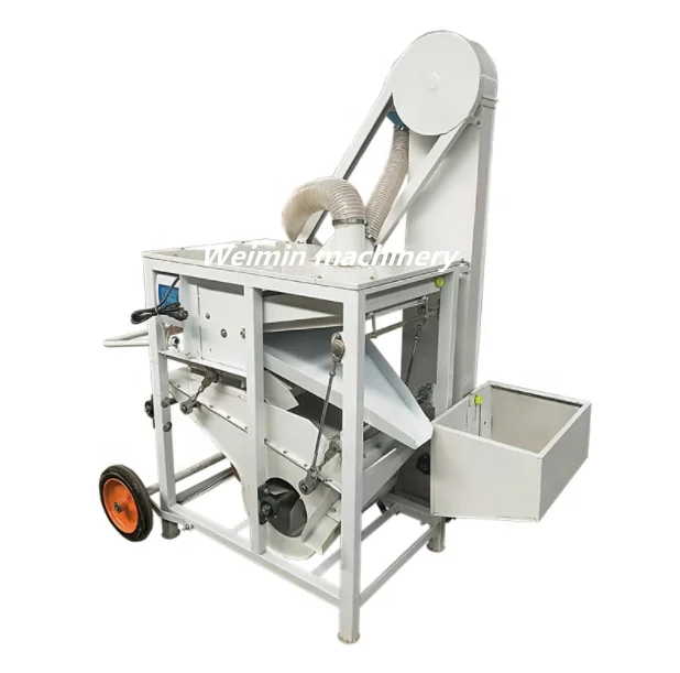 Specific gravity seed cleaner Grain screening machine Impurity remover Grain sorter