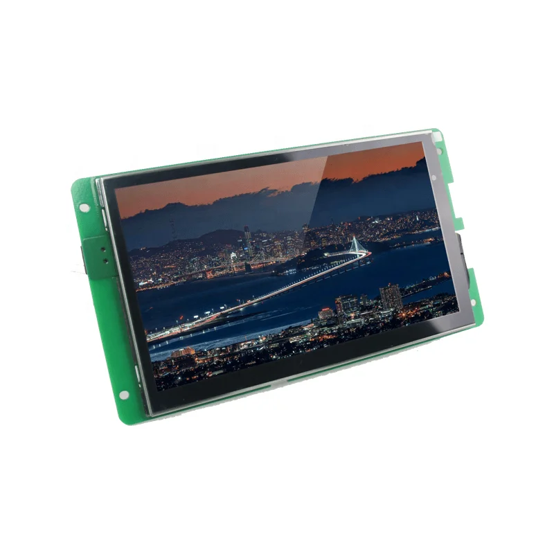 DACAI 7 inch 800*480 DACAI  Hot Sale TFT LCD Display  HMI LCD Modules Resistive Capacitive Touch
