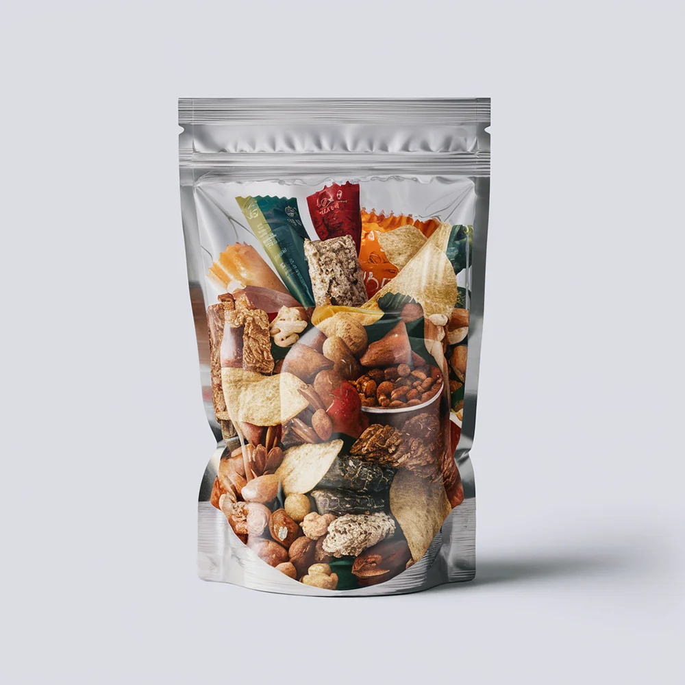 Wholesale Custom Logo Plastic Pouches Snack Mango Dried Fruit Package Pouch Dry Food Packaging Bags