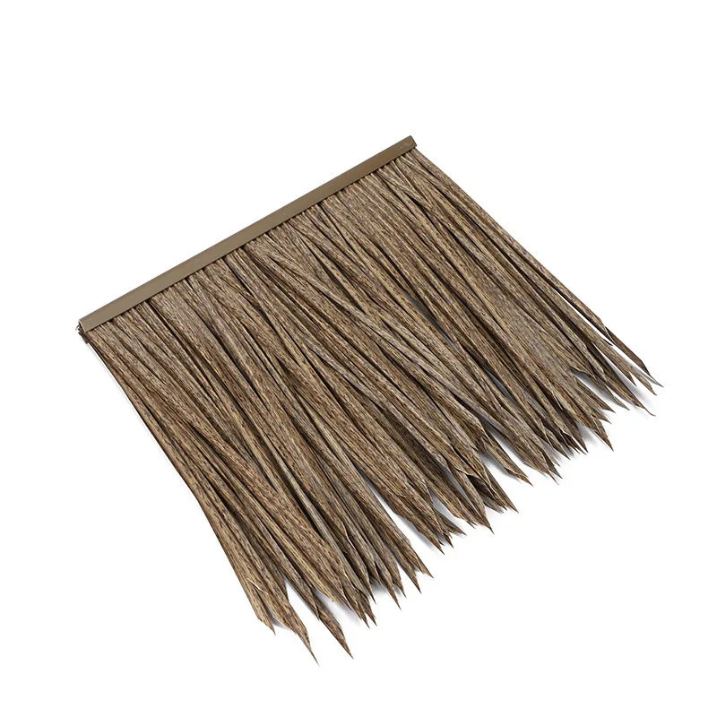 Flame retardant waterproof synthetic thatch grass thatched roof