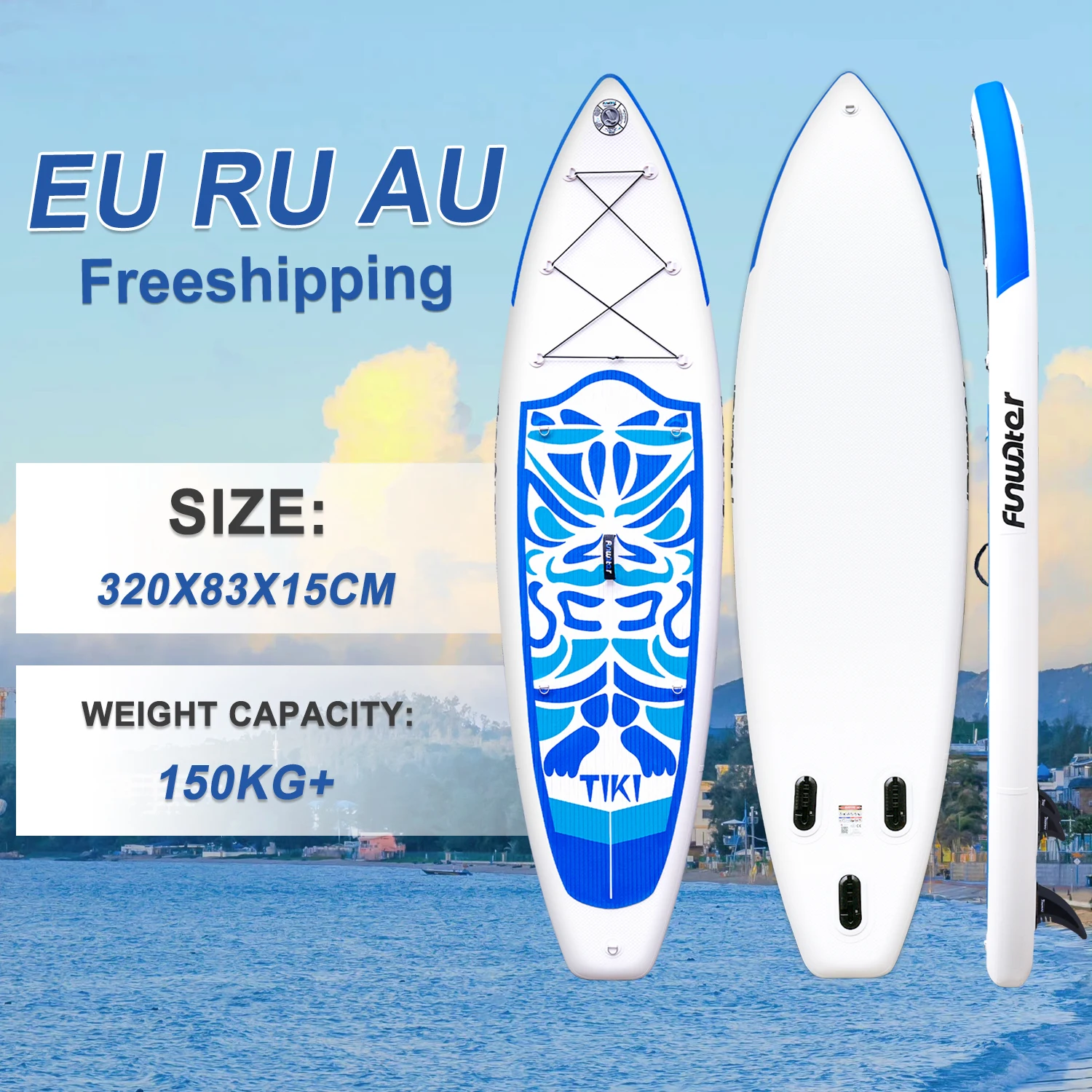 Fly Eagle Factory Direct Good Price Durable Inflatable Stand-Up Paddle Board for Surfing Fishing High Quality Inflatable SUP