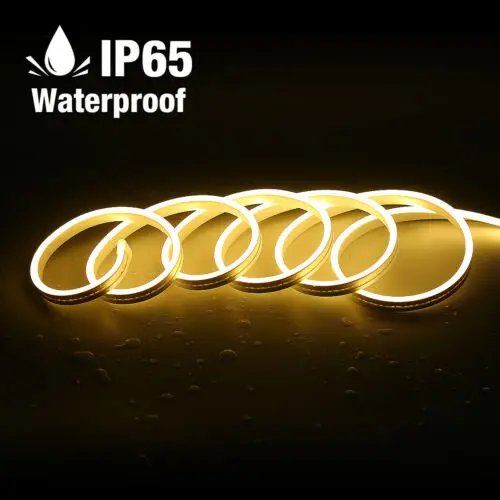 Outdoor 110V 220V IP65 120LEDS Neon Flex  Strip Light For Bar Patio  Building Decoration CE Listed  RoHS Listed  ETL listed