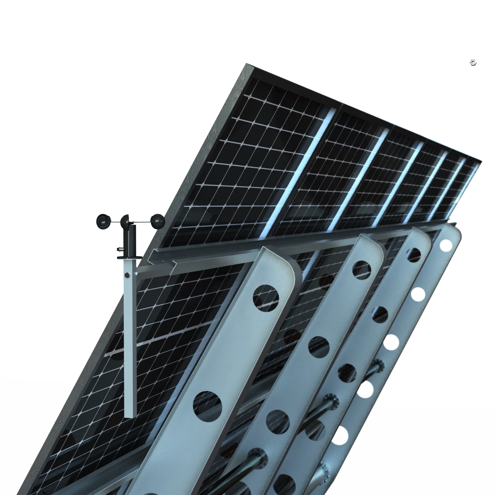 Новый дизайн Двухосная Солнечная стойка с трекером для 6pv ODM 2-осевым поворотным приводом наземный монтаж следом за солнцем по астрономии