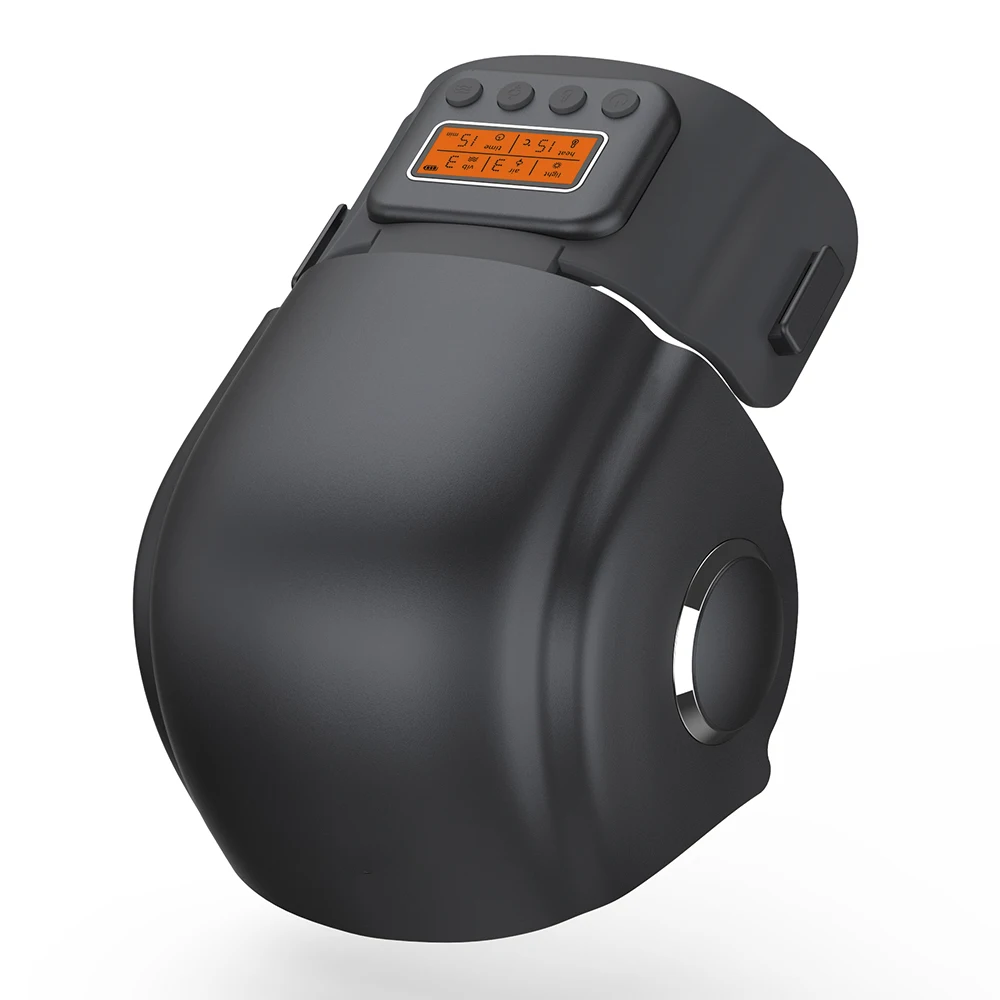 KIKI NEWGAIN Electric LCD Display Air-pressure Vibratioon Heat & Red Light Therapy magnetic Machine Knee Massager