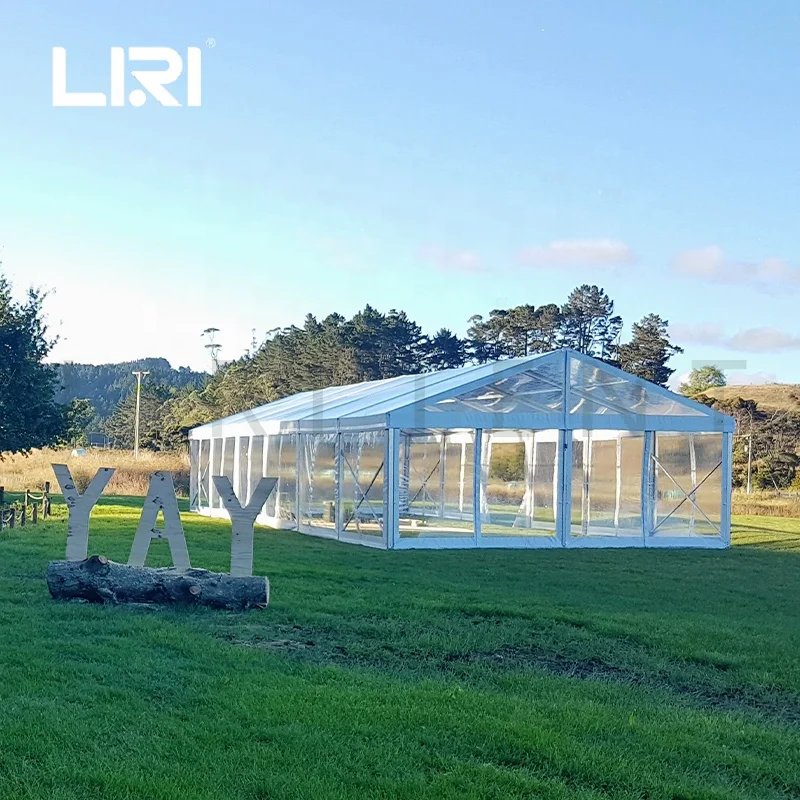Waterproof Luxury Clear PVC Roof Frame Wedding Party Canopy Tent