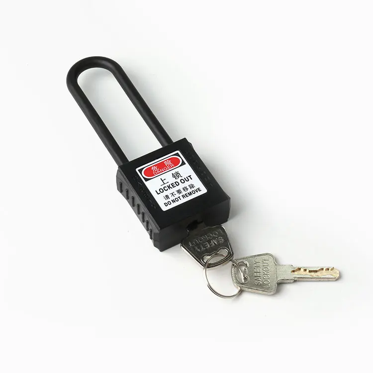 Khdzplastic замок безопасности 38 мм стальная скоба Loto Mk SP01P76B CN;ZHE 76 KHAN 6 красный зеленый желтый и т.