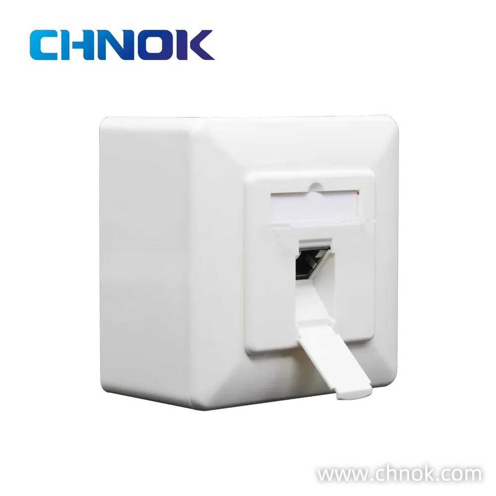 CAT6 shielded IDC (LSA) outlet x 1 port