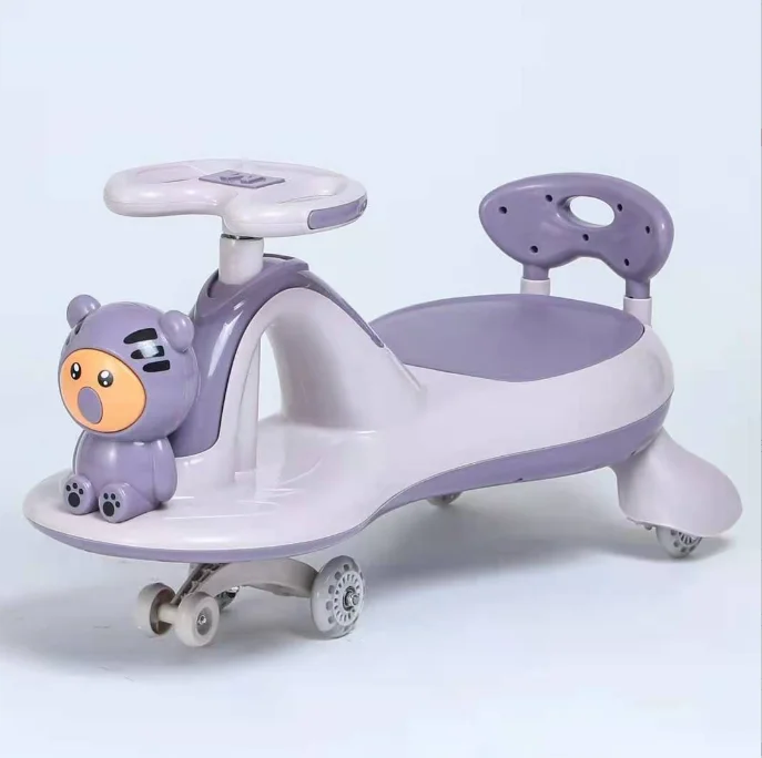 2023 hot sale kids toy  twisting wiggle twist swing car hebei wholesale cheap oem kids twist car for 1-3years old baby