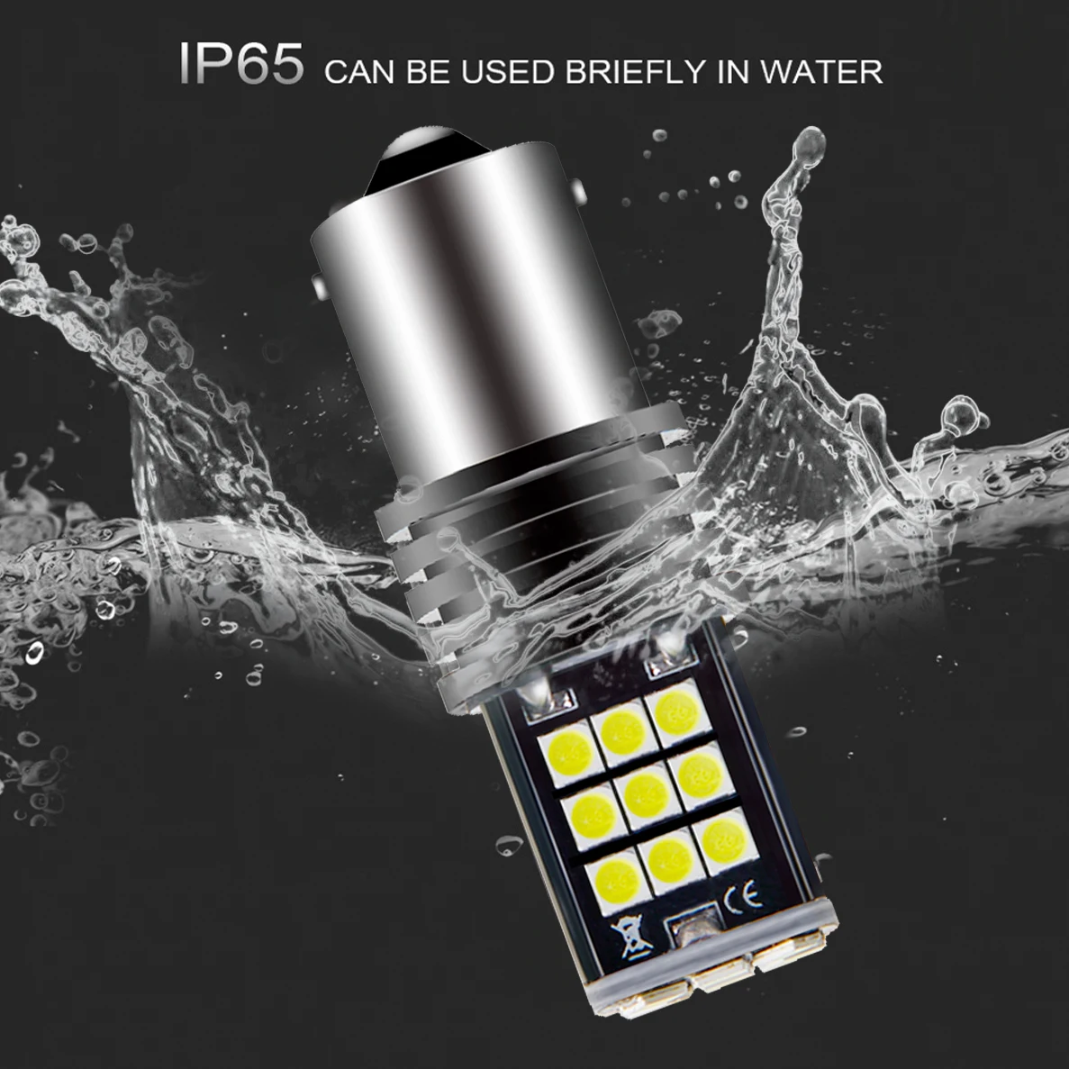 Signal Lamp P21w Led Ba15s 1156 Py21w Bau15s Bulb 3030SMD Canbus 1157 Led Bay15d P21/5w Turn Signal Brake Backup Light 12V