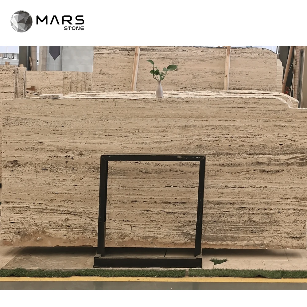Natural Silver Grey Travertine Tile Popular Beige Travertine High Quality Marble Slabs Travertine for Wall