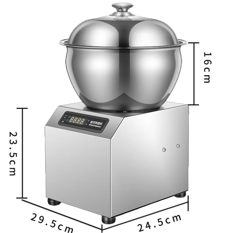15 кг коммерческий и бытовой полностью Автоматический спиральный смеситель для хлеба машина из нержавеющей стали небольшой тесто-смеситель