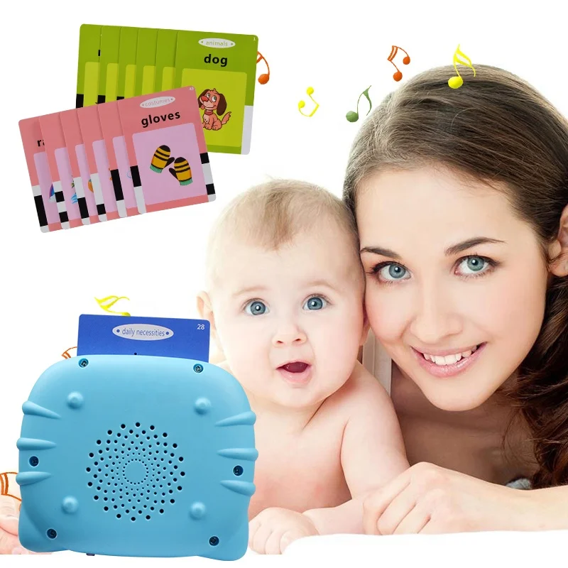 2022 Hot Sale Sight Words flash Cards Machine Educational Learning Toys for Kids