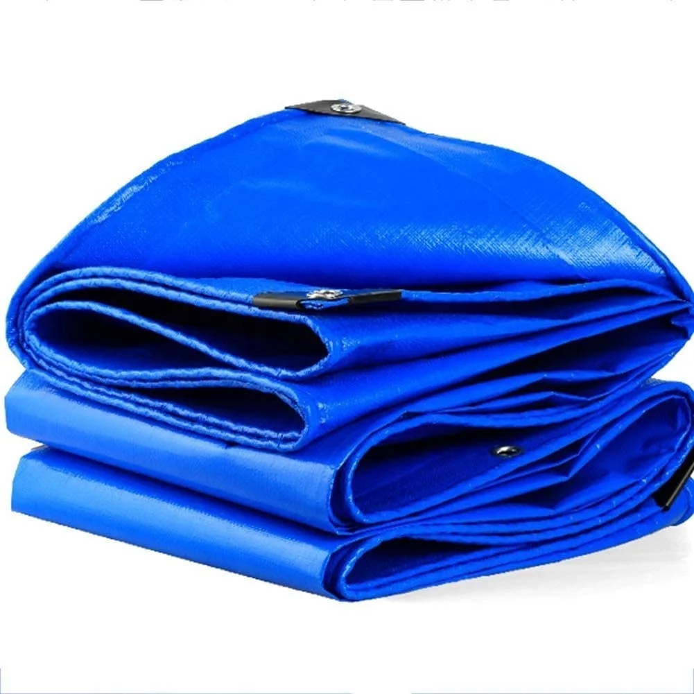 Factory Wholesale Customized Polyethylene Coated Double Waterproof PE Tarpaulin for Truck Covers outdoor camping tents