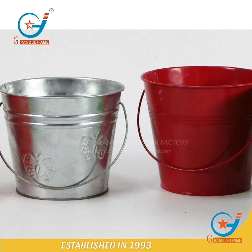 Galvanized metal pots and planters decorative metal pots flower pot