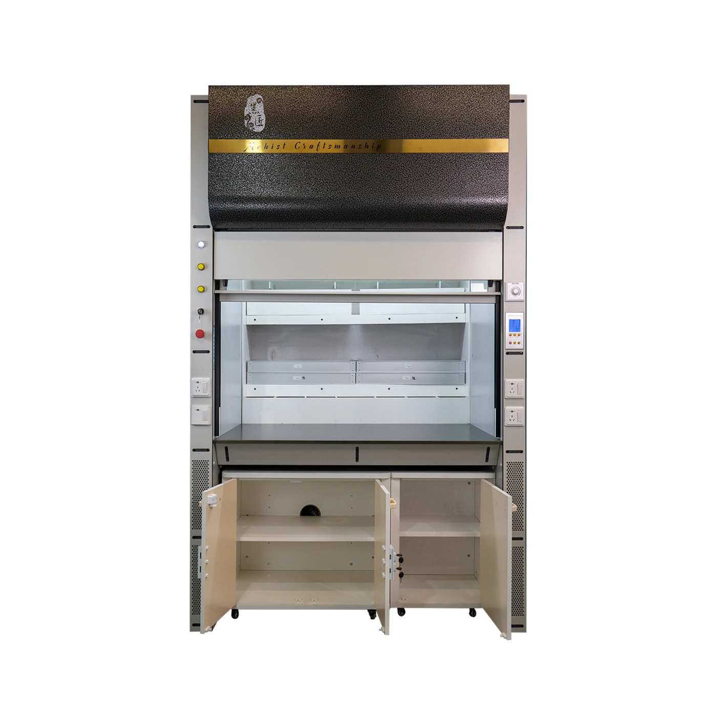 Ducted Design Laboratory Furniture Fume Hood with Exhaust Fan and Glass for Chemical Applications