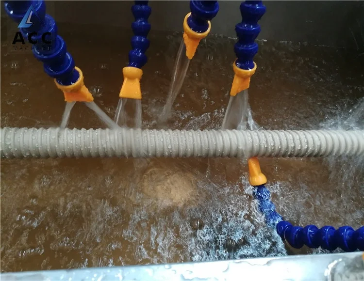 PP/PE Spiral pipe extruder machine supplier/Plastic Spiral Protective Sheath Tube machine