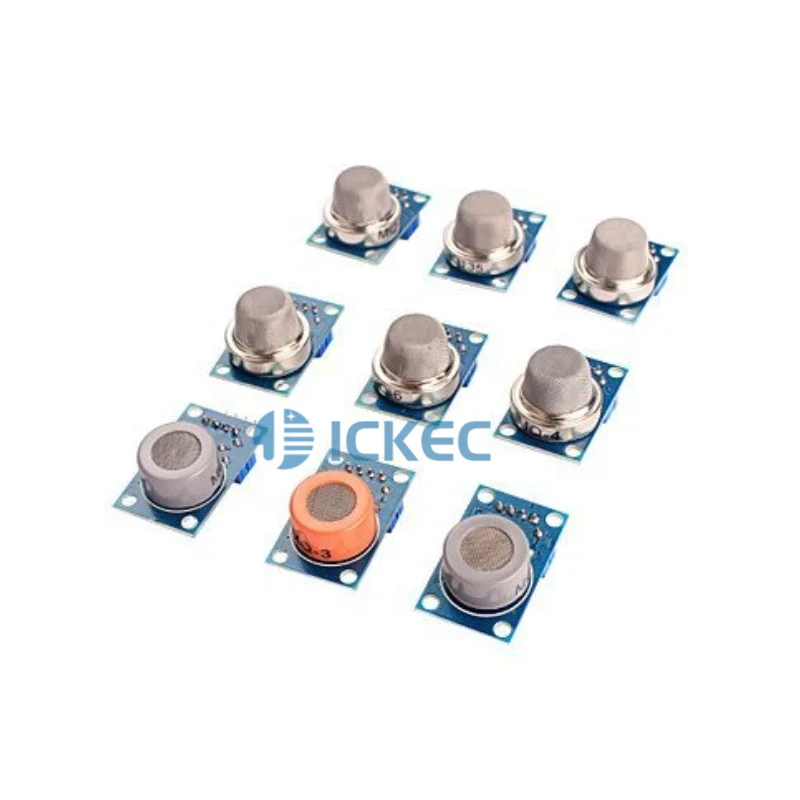 MQ Series Kits MQ-2 MQ-3 MQ-4 MQ-5 MQ-6 MQ-7 MQ-8 MQ-9 Gas Sensor Modules