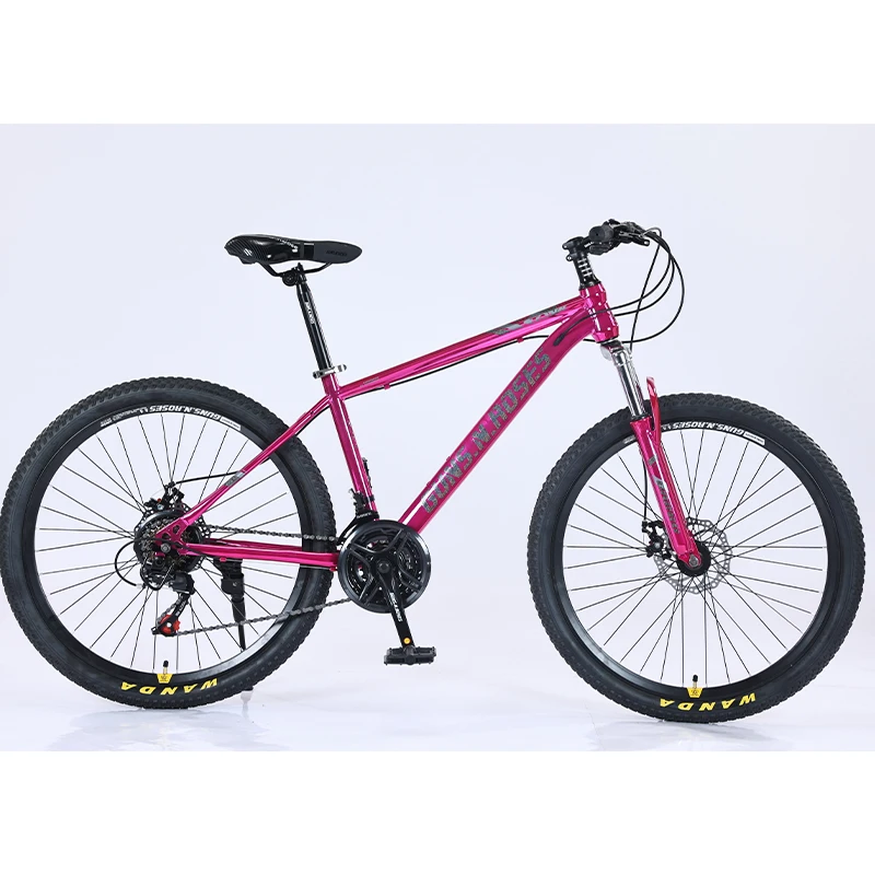 New Design 26inch 21speed MTB High Carbon Steel Frame Adult Outdoor Sports Electroplating Process with Spoke Wheels