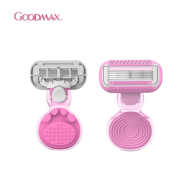 New Four Blades Women Razor Body Hair Removal Portable Shaving Razor