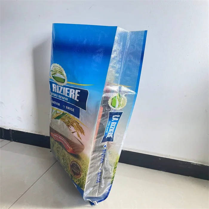empty poly pp basmati rice bag 40kg 25kg 50kg rice sacks 50kg design 5kg