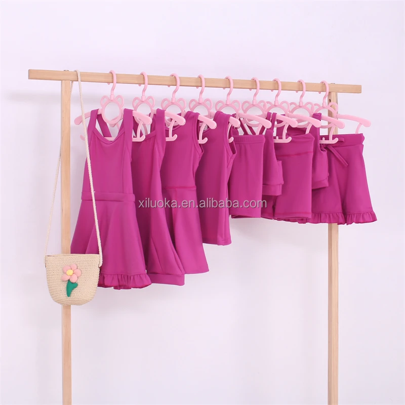 2024 Hot Sale High Quality Nylon Baby Yoga Frill Dress